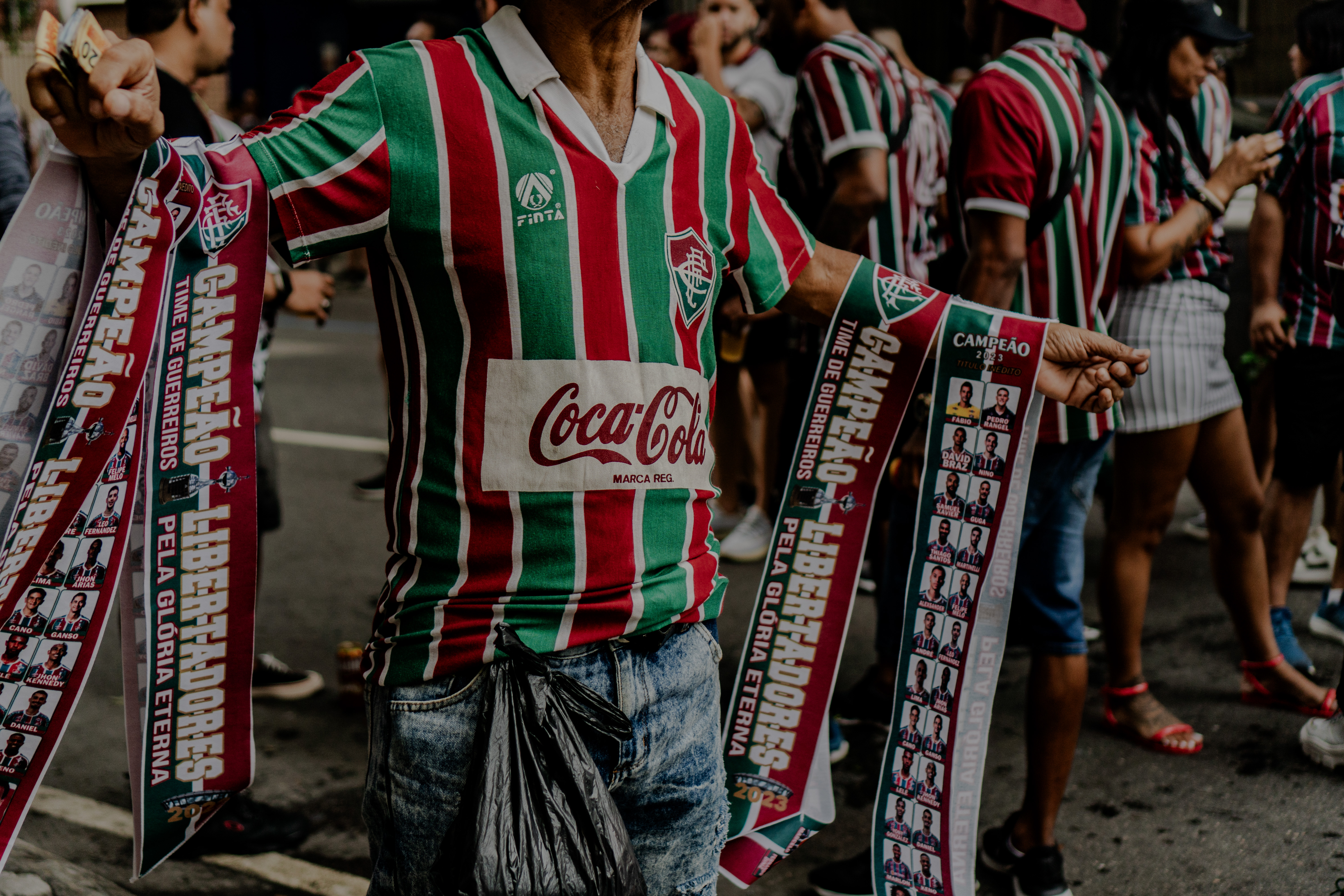 Vendedor de Faixa de Campeão